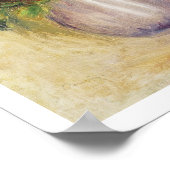 ピエールAルノアール |花の花瓶 ポスター (角)