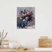 ピエールAルノアール |花瓶バラ ポスター (キッチン)