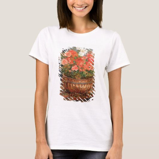 ピエールAルノアール |銅盆地のゲラニウム Tシャツ (正面)