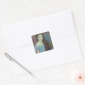 ピエールAルノアール |青い目をした少女 スクエアシール (封筒)