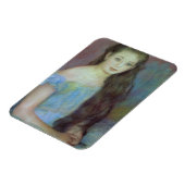 ピエールAルノアール |青い目をした少女 マグネット (左側)