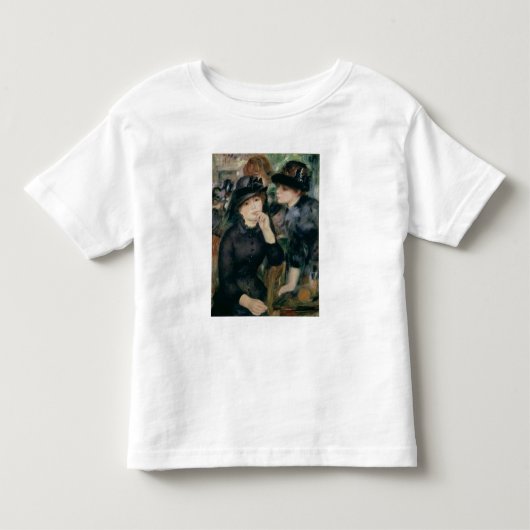 ピエールAルノアール |黒の女の子 トドラーTシャツ (正面)