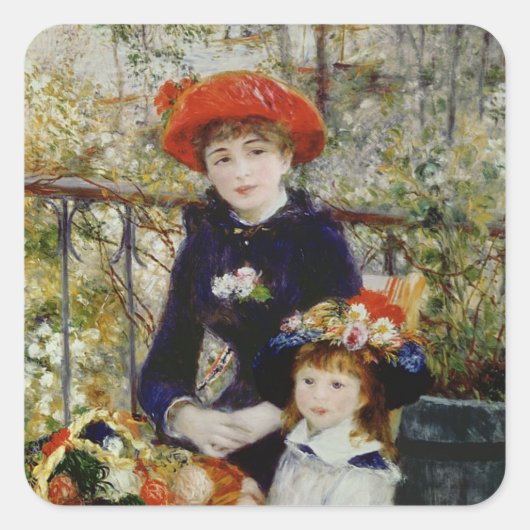 ピエールAルノアール | 2人の姉妹、またはテラス スクエアシール (正面)