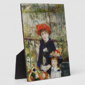 ピエールAルノアール | 2人の姉妹、またはテラス フォトプラーク (側面)