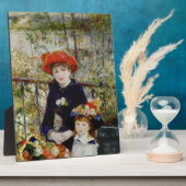 ピエールAルノアール | 2人の姉妹、またはテラス フォトプラーク (側面)