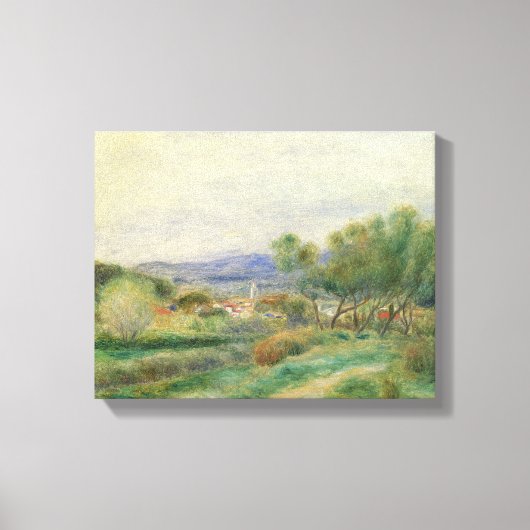 ピエールAルノアール | La Seyne, Provenceのビュー キャンバスプリント (正面)