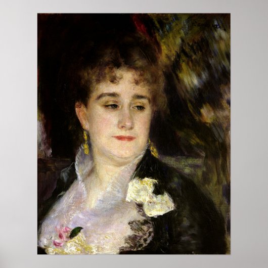 ピエールAルノアール | Madame Georges Charpentier ポスター (正面)