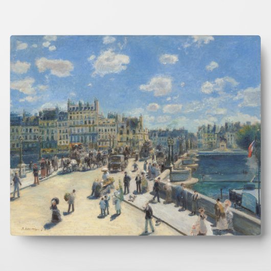ピエールAルノアール | Pont Neuf,パリ フォトプラーク (正面)