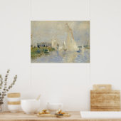 ピエールAルノアール | Regatta at Argenteuil ポスター (キッチン)