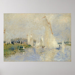 ピエールAルノアール   Regatta at Argenteuil ポスター