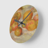 ピエールAルノアール | Still Life with Apple ラウンド壁時計 (傾斜)