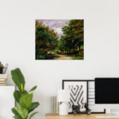 ピエールAルノアール | The Road near Cagnes ポスター (ホームオフィス)