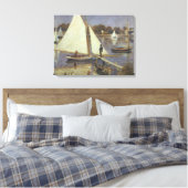 ピエールAルノアール | The Seine at Argenteuil キャンバスプリント (インサイチュ (寝室))