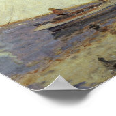 ピエールAルノアール | The Seine at Argenteuil ポスター (角)