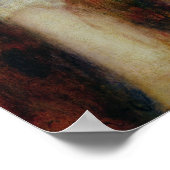 ピエールAルノアール | Young Woman Braiding Her Hair ポスター (角)