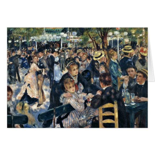 ピエールAugusteレノ著Bal Du Moulin DeのLa Galette (正面横)