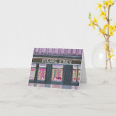 ピエールFREY: パリNOTECARD カード (黄色い花)