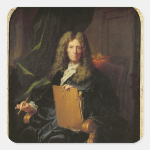 ピエールMignard c.1690のポートレート スクエアシール