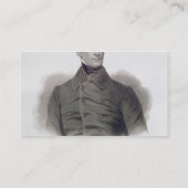 ピエールPelee (1著刻まれるアルフォンス・ド・ラマルティーヌ 名刺 (裏面)