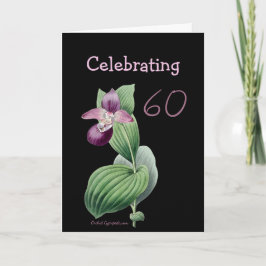 ピエールRedoute著蘭cypripediummacranthos カード