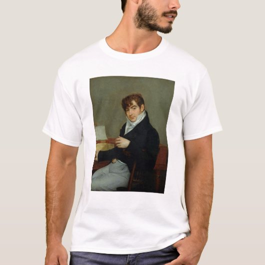 ピエールZimmermann 1808年のポートレート Tシャツ (正面)