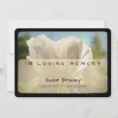 ピオニーヴィンテージメモリアル悔やみや弔慰ありがとう4 招待状 (正面)