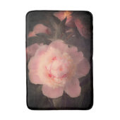 ピオニー ピンクの芍薬の花 自然 バスマット (正面縦)