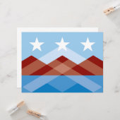 ピオリア市国旗（アリゾナ） カード (正面/裏面インサイチュ)