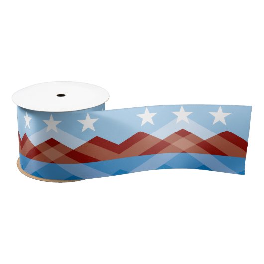 ピオリア市国旗(アリゾナ) サテンリボン (リール)