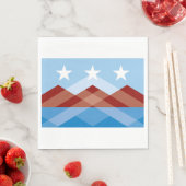 ピオリア市国旗(アリゾナ) スタンダードランチョンナプキン (インサイチュ)