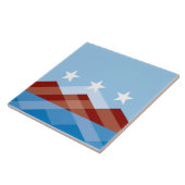 ピオリア市国旗（アリゾナ） タイル (側面)