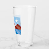 ピオリア市国旗(アリゾナ) タンブラーグラス (左)