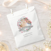 ピオンピ素朴ンクフォークアートサンキュー フェイバーバッグ (クリップ留めされた状態)