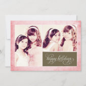 ピオーガニックッグランジク2フォトホリデーカード シーズンカード (正面)