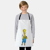 ピカクスで鉱山労働者としてのキリン エプロン (着用した状態)