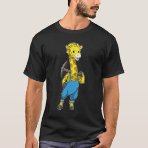 ピカクスで鉱山労働者としてのキリン Tシャツ
