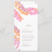 ピカケ結婚の メニュー (正面/裏面)