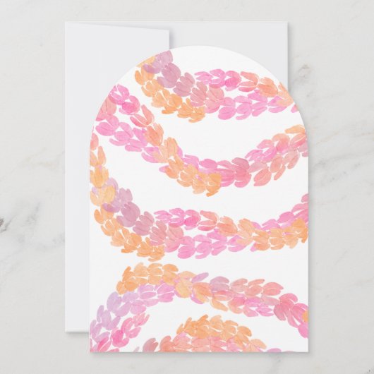 ピカケ結婚の 招待状 (裏面)