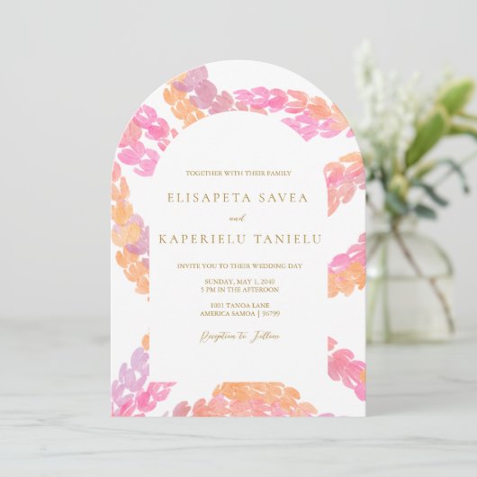 ピカケ結婚の 招待状 (スタンド正面)