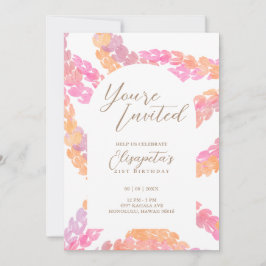 ピカケ誕生日招待状 招待状