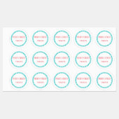 ピカス通りトリートラベル ラベル (シート)