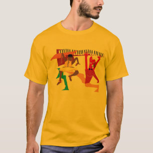 ピカソのミュージシャン Tシャツ