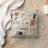 ピカソの不気味なクッション クッション (ブランケット)