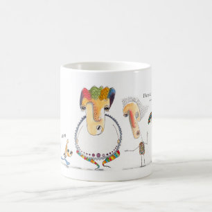 ピカソの人々のマグ コーヒーマグカップ