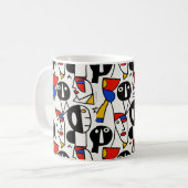 ピカソの顔 コーヒーマグカップ (正面左)
