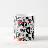 ピカソの顔 コーヒーマグカップ (中央)