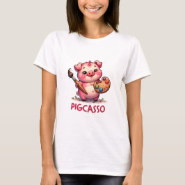 ピカソブタ Tシャツ