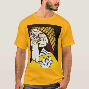 ピカソ泣く人 Tシャツ