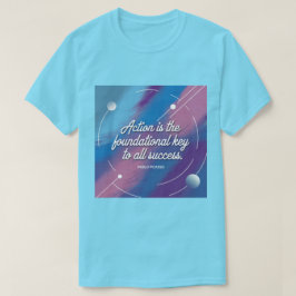 ピカソ生産性引用文Tシャツ Tシャツ