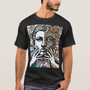 ピカソ美術 Tシャツ
